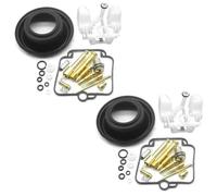 Kit De Reparación De Carburador Kit De Reparación Carburador para Motocicleta para Suzuki GS500E 1989-2000 GS500 GS 500 E 500E con Diafragmas Vacío Flotantes reconstrucción(Conjunto 1)