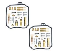 Kit De Reparación De Carburador Kits De Reparación Carburador para Yamaha Dragstar XVS400 DS400, Kit, Diafragma Vacío Flotador, Piezas Corte Aire reconstrucción(Conjunto 2)