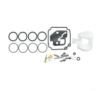 Kit de reparación de carburador marino para fuerabordas Mercury 40HP 45HP 50HP, números de pieza OEM 62Y-W0093-00-00 809594A1, juego completo de juntas y sellos con juntas tóricas y herrajes