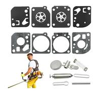 Kit de reparación de carburador mecánico RB-29 para motosierra Zamas, Ryobi, cortasetos Homelite