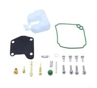 Kit de reparación de carburador para 9,9-15 para fueraborda de 2 tiempos, apto para Sierra 18-7058, sustituye al OEM 63V-W0093-00, juego de juntas de metal robusto para motores marinos