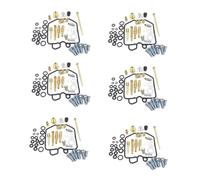 Kit De Reparación De Carburador para CBX1000 1978-1983, CBX 1000 Pro Link 1981-1983, Kit De Reconstrucción Y Puesta A Punto. Carburador Kit de reparación reconstrucción(Conjunto 2)