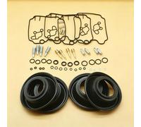 Kit de reparación de carburador Para FZR600 Para Genesis FZR 600 Kit De Reparación Carburador, Membrana Diafragma Goma BDST32 CVKD34, Piezas(4 Carb Kits B)