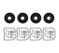 Kit de reparación de carburador para GPZ400R ZX400 GPZ400 400 R, junta de aguja flotante, diafragma de tornillo de aire