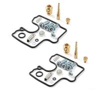 Kit de reparación de carburador para Hyosung GT650R GT650 Naked GV650 - Juego de reconstrucción de goma de metal con diafragmas de sellos para combustible para restauración del sistema, 2 paquetes