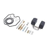 Kit de Reparación de Carburador para Motocicleta 18 Piezas Compatible con PZ26 CG y CG125 Reemplazo Directo con Piezas Duraderas para Reconstrucción y Mantenimiento del Carburador