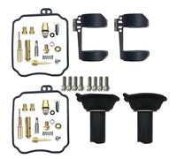 Kit De Reparación De Carburador para Motocicleta para HYOSUNG GT125R GT GV125 GV 125 GT125, Piezas De Reconstrucción De Diafragma De Flotador Kit De Reconstrucción De Carburador(Color 1)
