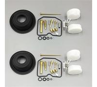 Kit De Reparación De Carburador para Motocicleta para KLE500 KLE 500 1991-2005. Incluye Émbolo, Diafragma De Vacío Y Flotador. Carburador Kit reparación(Conjunto 2)