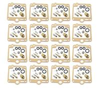 Kit De Reparación De Carburador para Motocicleta para XJR1300 RP02 (1998-2001). Incluye Flotador, Aguja Y Junta. Kit De Reconstrucción De Carburador(Color 3)