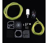 Kit de reparación de carburador para motosierras McCulloch 32cc/35cc/38cc (modelos 3200, 3205, 3210, 3505, 3516, 3805, 3818) y Homelite 250 - Incluye Fuel Li