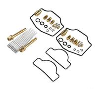 Kit de reparación de carburador para Suzuki RGV250 Gamma VJ21 (1988-1991) y VJ22 (1991-1996) - Juego de reparación de latón y goma, reemplazo directo