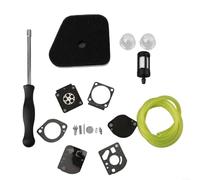 Kit de reparación de carburador para varios modelos de recortadora incluyendo FS90, FS110, FS87, HT100, HT101, FS130 con línea de combustible