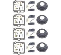 Kit De Reparación De Carburador para XJR1300 XJR1300SP 5EA 98-01. Incluye Piezas De Reconstrucción para El Diafragma del Émbolo del Flotador. Kit De Reconstrucción De Carburador(Color 1)
