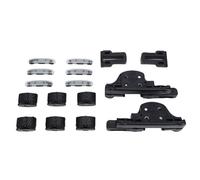 Kit de reparación de Clip de riel con Hebilla Deslizante de Soporte para Techo corredizo, Juego de 16 Piezas Compatible con Renegade 2015-2023, reemplaza a 77368446 77368445
