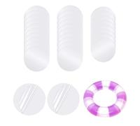Kit de reparación de colchón neumático, kit de reparación de piscina inflable - Parche impermeable de TPU para piscina subacuática, adhesivo, cinta transparente de agarre larga dura