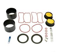 Kit de reparación de compresor de aire sin aceite, juego de revisión de 20 piezas para modelos de 550 W a 1500 W, incluye juntas de cilindro, anillos de pistón y elementos de filtro (750 W)