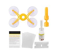 Kit de reparación de Cristales para Parabrisas de Coche, Herramienta de Pulido de arañazos y Grietas para Vidrio Laminado, solución de restauración de Vidrio de acción rápida con