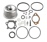 Kit de reparación de cuenco flotante para carburadores para motores 498260, 492495, 796611, adecuado para modelos Max y Quantum