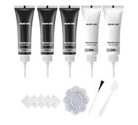 Kit De Reparación De Cuero: Crema De Restauración Interior Para Asientos De Automóvil, Reposabrazos, Paneles De Puertas, Solución De Cubierta Y Restaurador De Color Para Tapicería Automotriz Y Superfi