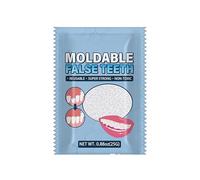 Kit de Reparación de Dientes Temporal, Dientes Falsos Moldeables Temporales,Reparación de Dientes,Empaste Provisional Dental,para Reparar el Relleno del Diente Roto Faltante,25g