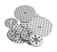 Kit de reparación de escudo térmico con placas de protección térmica de metal y arandelas de sujeción para uso de bahía de motor automotriz para N90796501 6715468