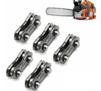 Kit de reparación de eslabones de cadena de motosierra de 24 piezas de 3/8 pulgadas con correas preestablecidas (calibre de 0.04 pulgadas y 0.04 pulgadas) para Oregon tipo #72/#73, para Carlton AE1