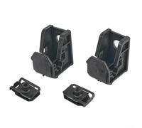 Kit de reparación de faros delanteros, 2 piezas, clip de montaje de soporte | Incluye 2 soportes, clips para lados izquierdo/derecho, reemplazo directo OEM, fija soportes rotos de forma segura