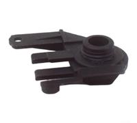 Kit de reparación de faros delanteros izquierdos, para 2004-2009 y para Jetta 2006-2010, ABS negro, repuesto de montaje de carcasa de faro, compatible con 1K0998225