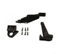 Kit de reparación de faros delanteros izquierdos, pieza de repuesto negra ABS con OEM A4478201200 compatible con Vito W447, fácil de instalar para mantenimiento exterior del vehículo