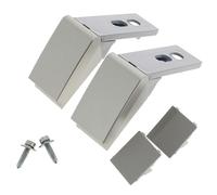 Kit de reparación de fijación de mango de acero inoxidable para frigorífico Liebherr - 9590180