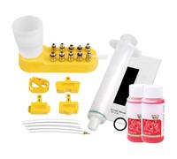 Kit de reparación de frenos hidráulicos de sangrado | Frenos de disco, herramienta de mantenimiento de pinza de freno manual, engranaje de reparación, purga de cilindros de bicicleta