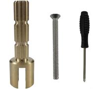 Kit de reparación de grifo de baño de construcción de cobre Pfister adaptador de vástago de ducha extensor de válvula de repuesto fácil de instalar para manijas de grifo de ducha y bañera, kit