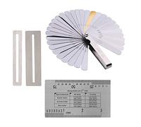 Kit de Reparación de Guitarras, 35 Piezas con Regla de Acción de Cuerdas, Galgas de Espesores y Protector de Diapasón para Mantenimiento (1Pc+32Pcs+2Pcs)
