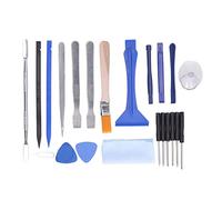 Kit de reparación de herramientas de desmontaje de 22pcs Completa herramienta de apertura de electrónica duradera simple para eliminación de calcomanías Tamaño portátil
