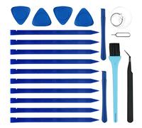 Kit de reparación de herramientas de palanca de apertura electrónica de 20 piezas con spudgers de fibra de nylon para teléfono móvil, tabletas portátiles