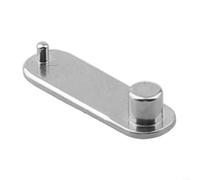 Kit de reparación de interruptor de calefacción de asiento de coche, 1 paquete de repuesto de acero inoxidable plateado para modelos Ford Transit/Fiesta/Mondeo, control de calor del asiento, ajuste