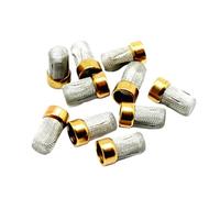 Kit de reparación de inyector de combustible 100 piezas Filtro de metal 11009 6x3x10,5 mm