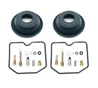 Kit De Reparación De Juntas De Carburador Con Diafragma De Vacío Para Kawasaki EX500A1-A7 GPZ500S EX500D1-D12 Para Ninja 500R Reemplazo del carburador(2 SET)