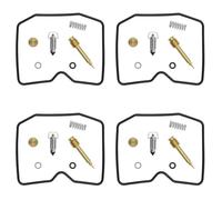 Kit de reparación de la reconstrucción del carburador ATV de 4sets ATV Compatible con KEF300A KVF300B KVF360C Setta Lakota 300 Prairie 360 Modelos(4 Sets)
