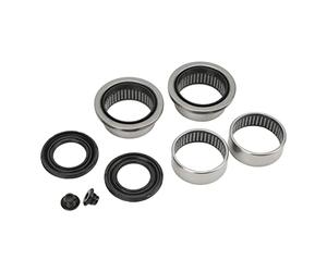 Kit de Reparación de la Viga del Eje Trasero, Akozon Aleación de Acero Rodamiento de Agujas Juego de Cojinetes Y Sellos del Eje Trasero para 206 Eje de 47 Mm