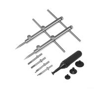 Kit de reparación de lentes para cámara, herramienta de apertura de triple cabeza, ventosa, juego profesional de herramientas para fotógrafos (con ventosa)