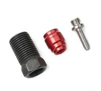 Kit de reparación de manguera de freno de disco hidráulico con inserto de púas oliva y tuerca de conexión para sram XX X0 X9 DB Juicy compatible con manguera de freno de bicicleta piezas de repuesto