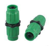 Kit de reparación de manguera de jardín expandible para conexión de 5/8 pulgadas y 3/4 pulgadas, solución de reparación rápida para manguera flexible de 25, 50, 75, 100 pies, construcción de plástico