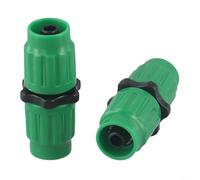 Kit de reparación de manguera de jardín extensible para mangueras de 1,6 cm y 1,9 cm, compatible con mangueras de jardín extensibles de 7,6 m a 30,5 m, conjunto de reparación de conector