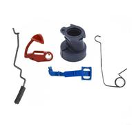 Kit de reparación de motosierra con colector de admisión, acelerador y barra de estrangulador, interruptor de control, resorte para modelos 340 345 346XP 350 351 353 357 357XP 359