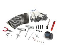 Kit de reparación de neumáticos HBM de 64 piezas completo
