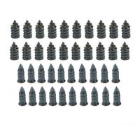 Kit de reparación de neumáticos resistente, 40 clavos de goma sin cámara para camión, coche, tornillos selladores fuertes con juego de destornilladores