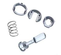 Kit de reparación de núcleo de cerradura de puerta, juego de 5 piezas para Golf IV Variant para Bora, para Skoda para A6 1998-2007, aleación de zinc, plata 1U0837167C Fix Solution