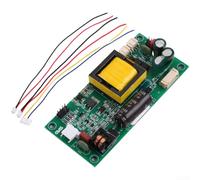 Kit de reparación de panel de TV LCD con placa de controlador LED, placa de refuerzo de corriente ajustable para pantallas de 19 a 55 pulgadas, salida de 30 a 248 V (B)