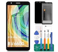 Kit de reparación de Pantalla táctil para Blackview BV6600E (Negro) LCD para Blackview BV6600 Pro